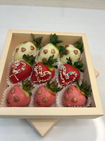 Valentine's Day - "Sweet Love" – Căpșuni în ciocolată