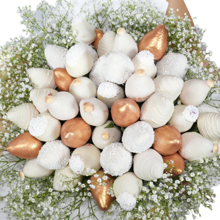 Buchete de Capsuni in Ciocolata - "Queen Diva" – Buchet de căpșuni în ciocolată