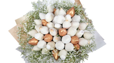 "Queen Diva" – Buchet de căpșuni în ciocolată [2]