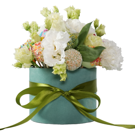 Buchete de Capsuni in Ciocolata - "Spring Touch" – Buchet popsicle