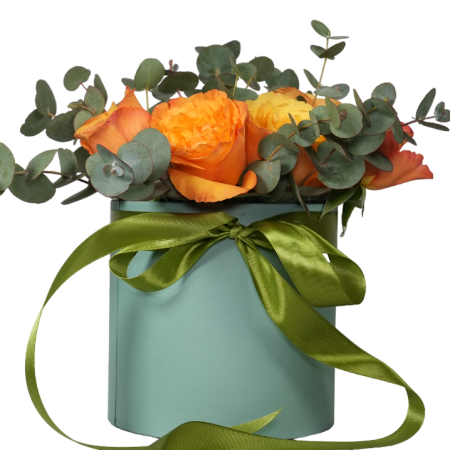 Buchete de Flori - "Sunset Bliss" – Buchet de trandafiri