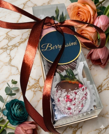 Marturii Botez si Nunta - "Three Little Bites" – Căpșuni în ciocolată