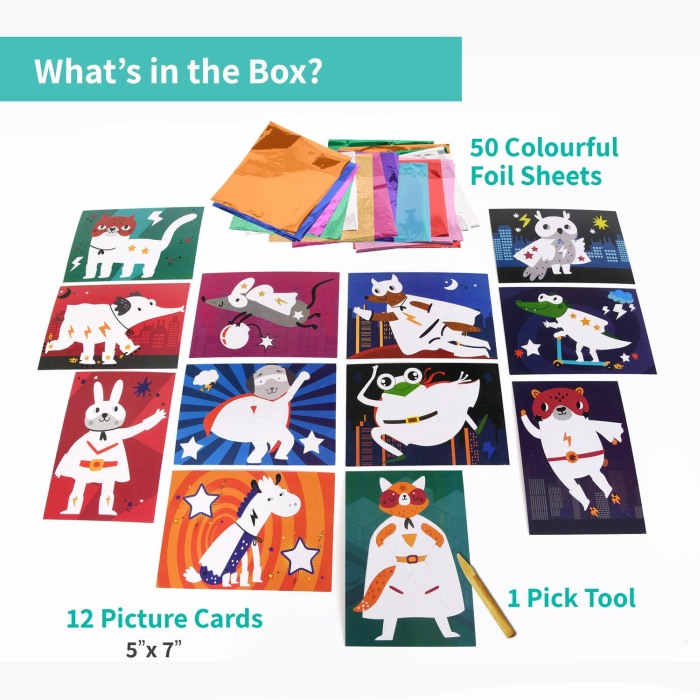 Arta cu folii de transfer - Supereroi [2]