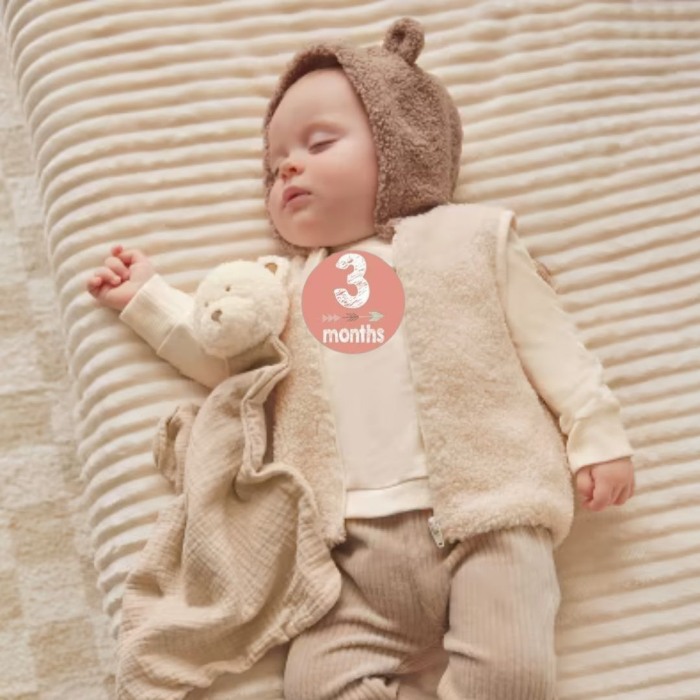 Autocolante Rotunde “Primele 12 luni” Drool [3]