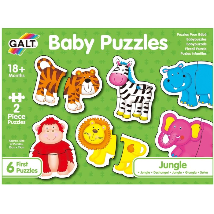 Baby Puzzle: Animale din jungla (2 piese) [2]