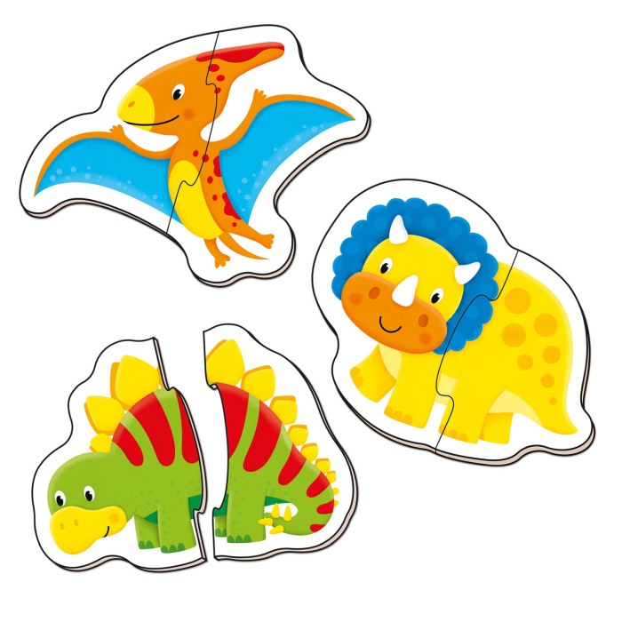 Baby Puzzle: Dinozauri (2 piese) [2]