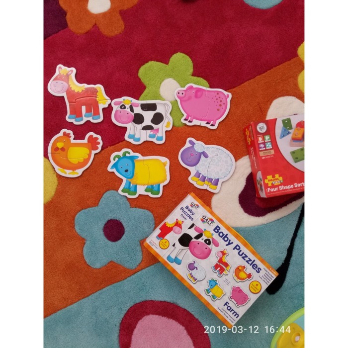 Baby Puzzle: Ferma (2 piese) [8]