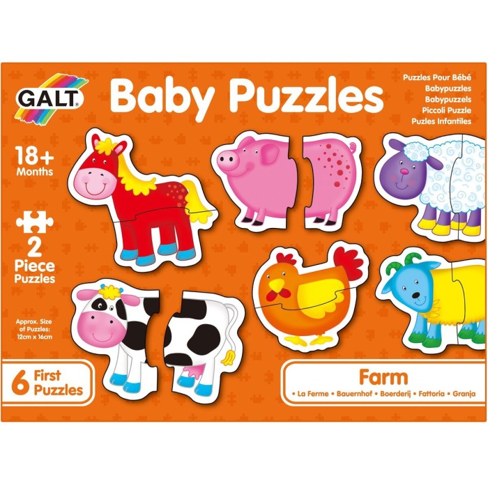 Baby Puzzle: Ferma (2 piese) [2]