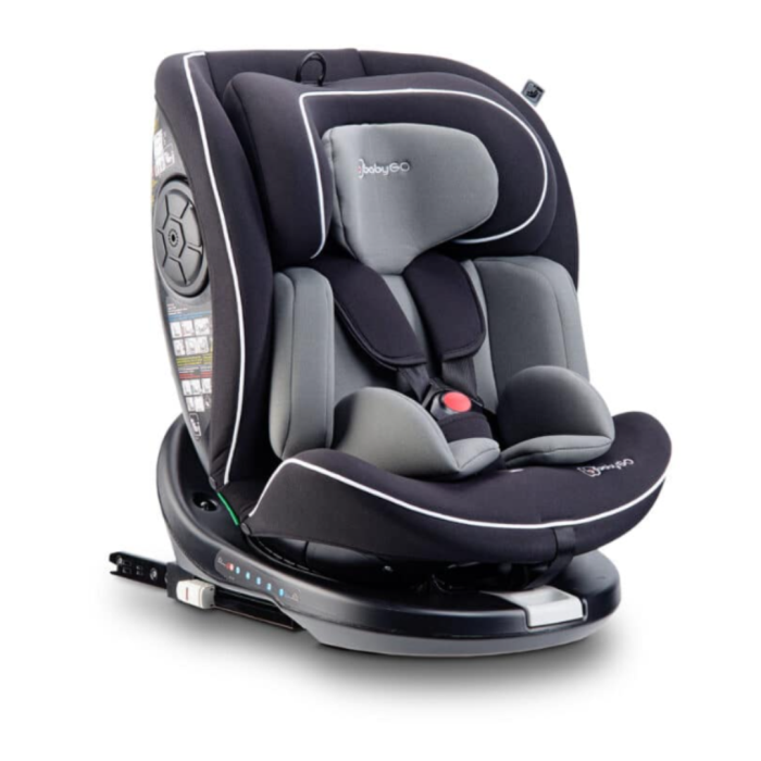BabyGo - Scaun auto Nova2, Black, 40 -150 cm, certificat R129 [9]