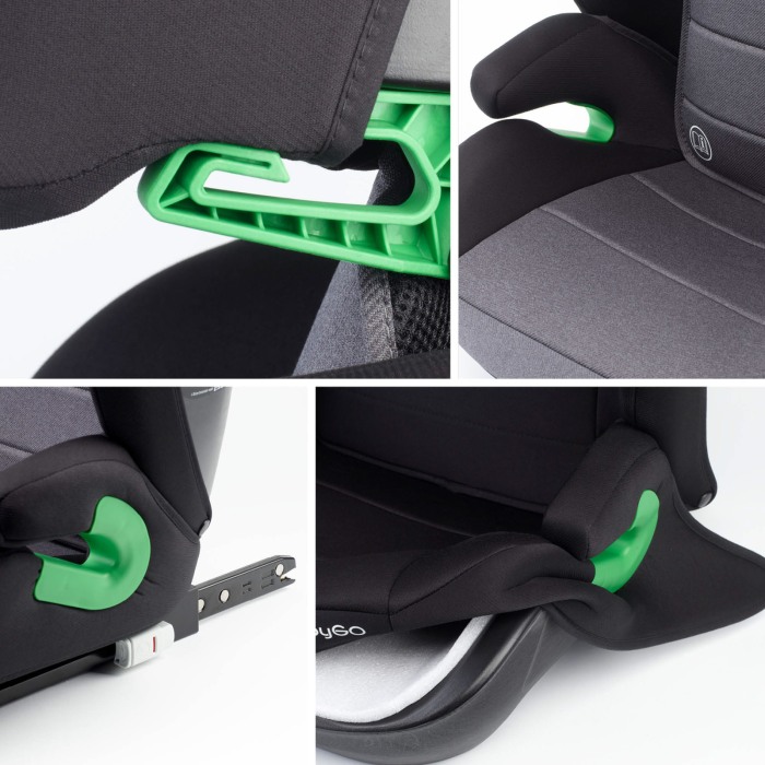 BabyGo - Scaun auto SafeChild2  Grey, 100-150 cm, certificat R129 [7]