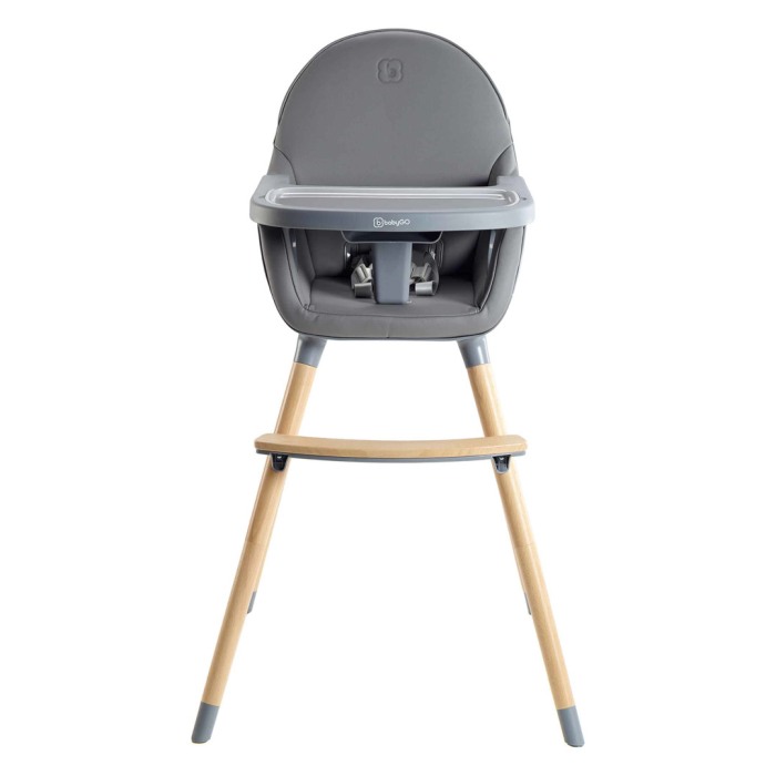 BabyGo - Scaun de masa transformabil Scandi Grey [9]