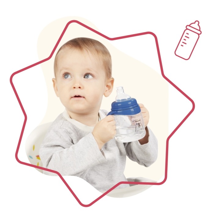 Badabulle - Cana biberon anti-scurgere [3]