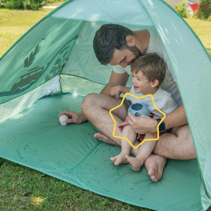 Badabulle - Jucarie de baie tip stropitoare Hipopotam [5]