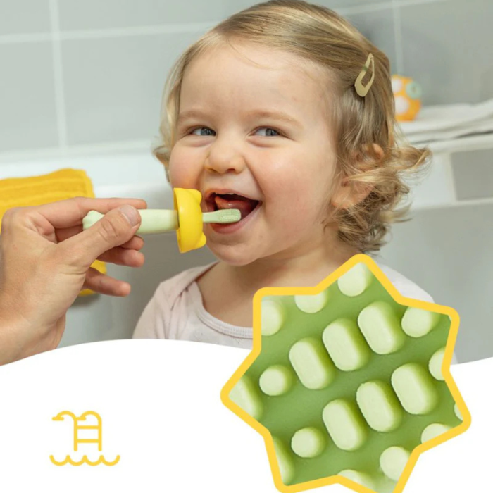 Badabulle - Periuta de dinti din silicon pentru bebelusi [3]