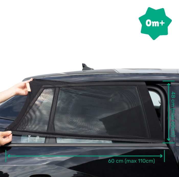 Badabulle - Set 2 parasolare pentru geam cu functie 2 in 1 [3]