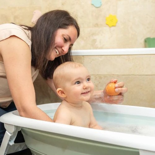 Badabulle - Set de 4 jucarii de baie stropitoare din silicon [4]