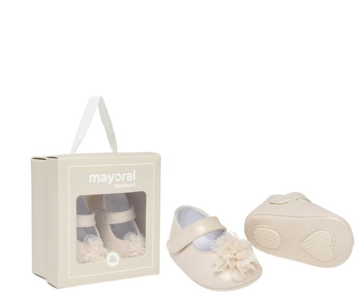 Balerini cu pom pom  - Bej sidef - Mayoral  18 (11.2 cm) [5]
