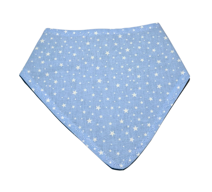 Baveta 2 fete - muselina / bumbac, buline [4]