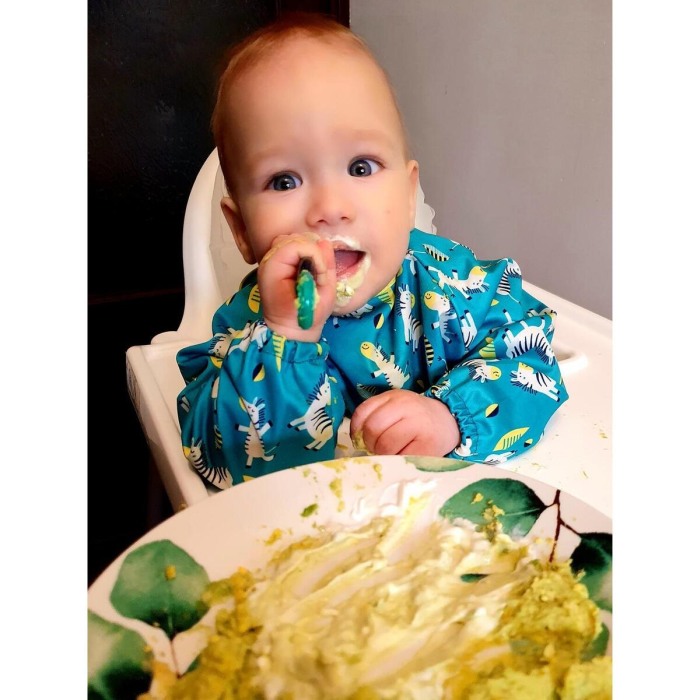 Baveta cu maneci lungi - Zebre vesele [6]