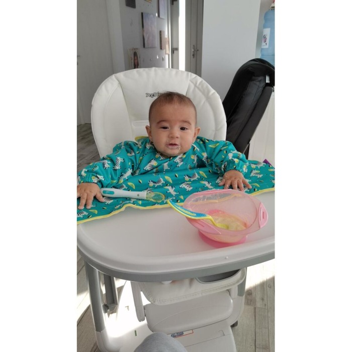 Baveta cu maneci lungi - Zebre vesele [7]