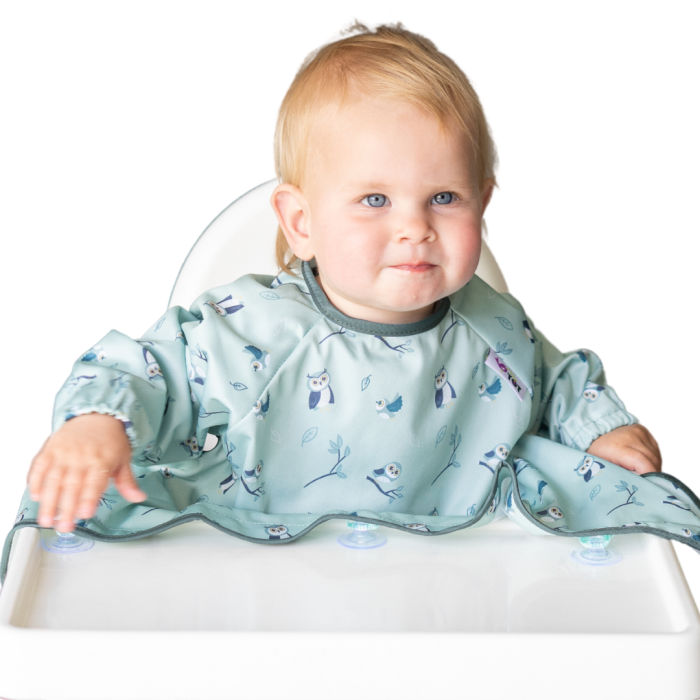 Baveta cu maneci si ventuze - Bufnite [2]