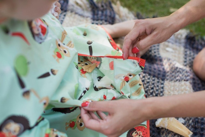 Baveta lunga cu buzunar - Animalute din padure [8]