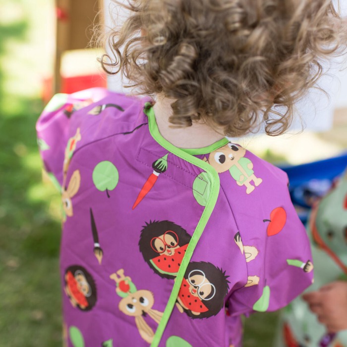 Baveta lunga cu buzunar - Animalute vesele [8]