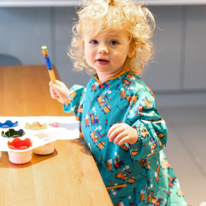 Baveta lunga cu buzunar - Trenulete [2]