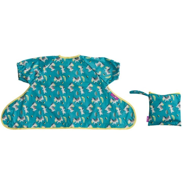 Baveta maneci scurte cu ventuze - Zebre vesele [2]