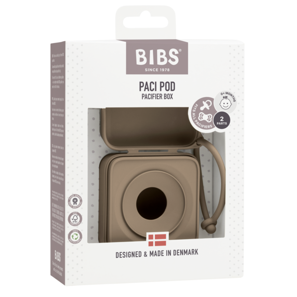 BIBS - Cutie multifunctionala pentru depozitare suzete, Dark Oak [5]