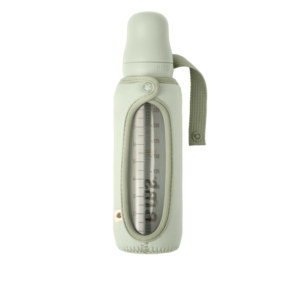 BIBS - Husa pentru biberonul din sticla 225 ml, Sage [2]