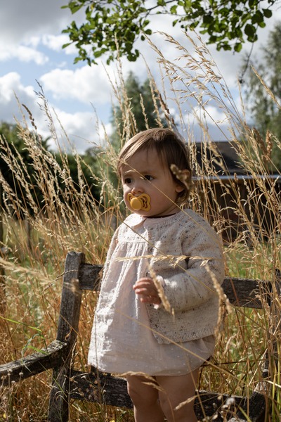 BIBS - Set 2 suzete Couture Silicon, tetina anatomica, 6 luni +-Ivory/Sage [2]