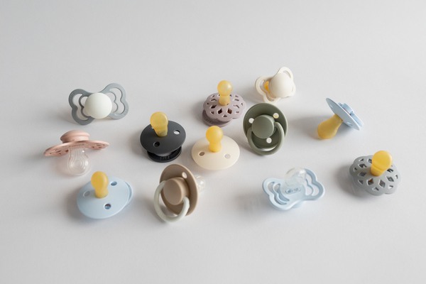 BIBS - Set 4 suzete Try-it collection 0 luni +-Blush [3]