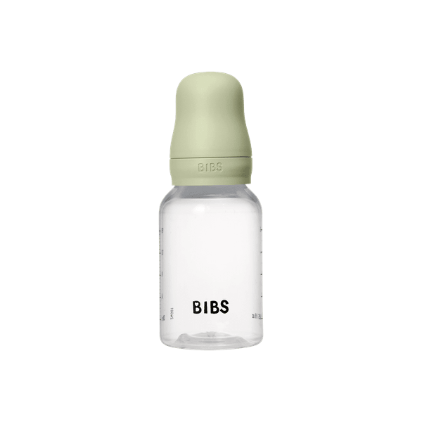 BIBS - Set complet biberon anticolici PP fara BPA, 150 ml, Latex, Sage [6]