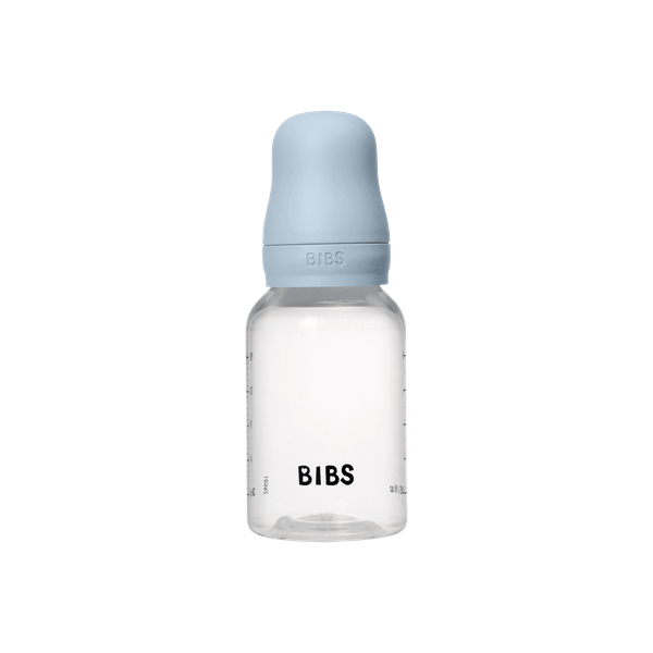 BIBS - Set complet biberon anticolici PP fara BPA, 150 ml, Silicon, Baby Blue [5]