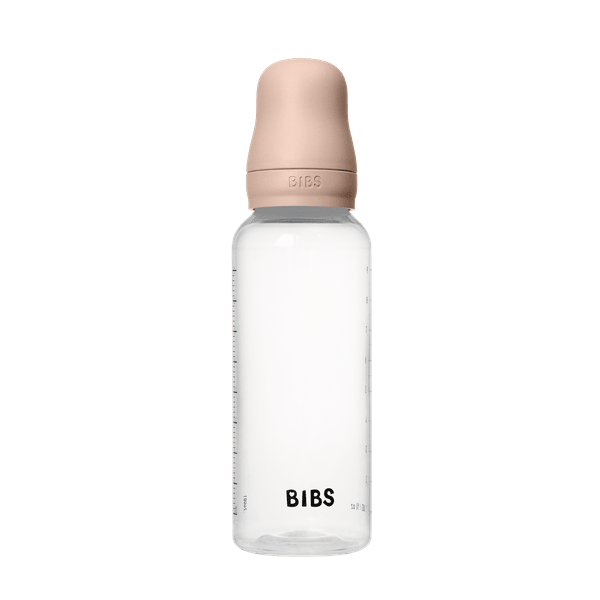 BIBS - Set complet biberon anticolici PP fara BPA, 270 ml, Latex, Blush [3]