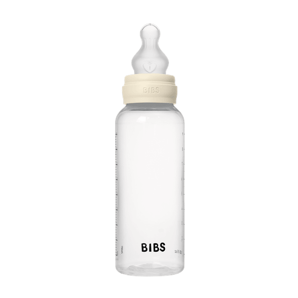BIBS - Set complet biberon anticolici PP fara BPA, 270 ml, Silicon, Ivory [2]