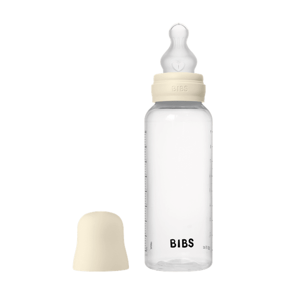 BIBS - Set complet biberon anticolici PP fara BPA, 270 ml, Silicon, Ivory [4]