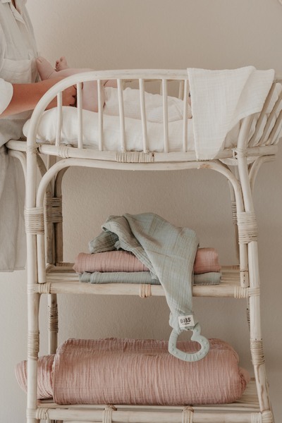 BIBS - Set de 2 museline 70x70 cm, Ivory [4]