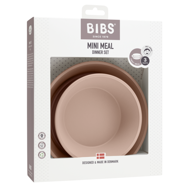 BIBS - Set pentru diversificare si hranire, Blush [2]