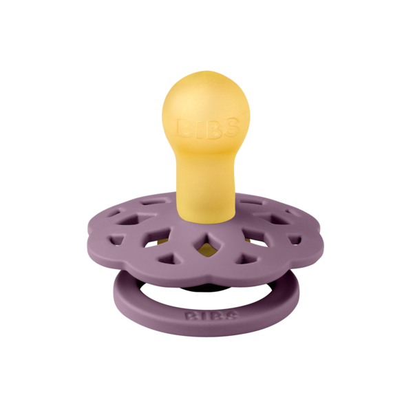 BIBS - Suzeta Boheme Latex, tetina rotunda, 0 luni +-Mauve [2]