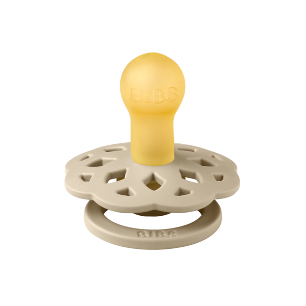 BIBS - Suzeta Boheme Latex, tetina rotunda, 0 luni +-Vanilla [2]