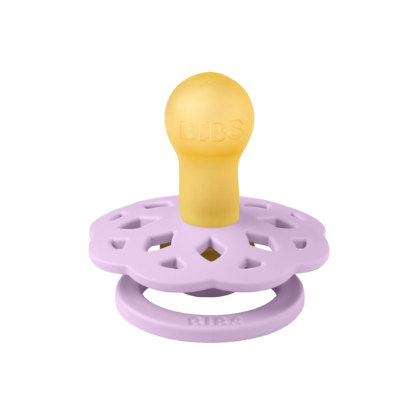 BIBS - Suzeta Boheme Latex, tetina rotunda, 0 luni +-Violet Sky [2]