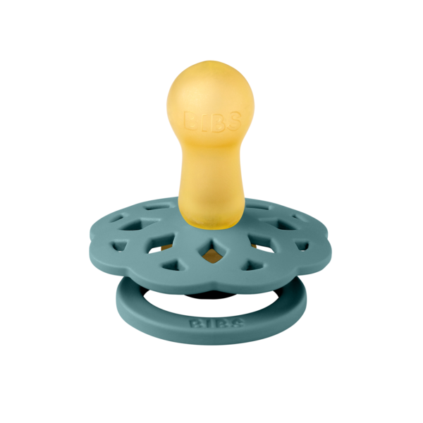 BIBS - Suzeta Boheme Latex, tetina rotunda, 6 luni +-Island Sea [2]