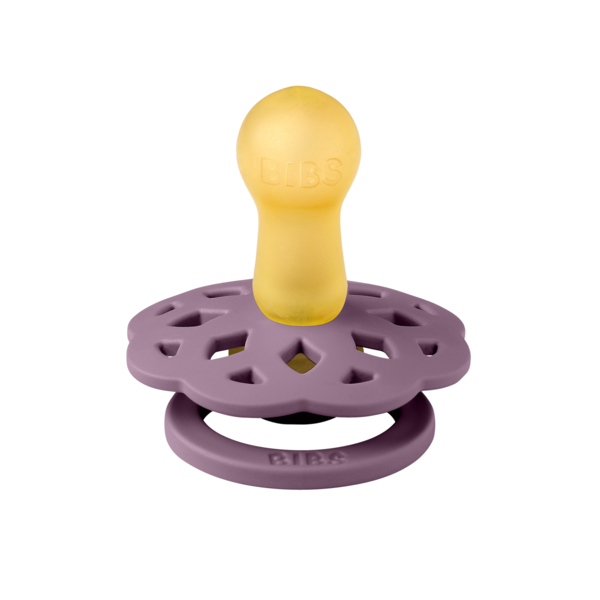 BIBS - Suzeta Boheme Latex, tetina rotunda, 6 luni +-Mauve [2]