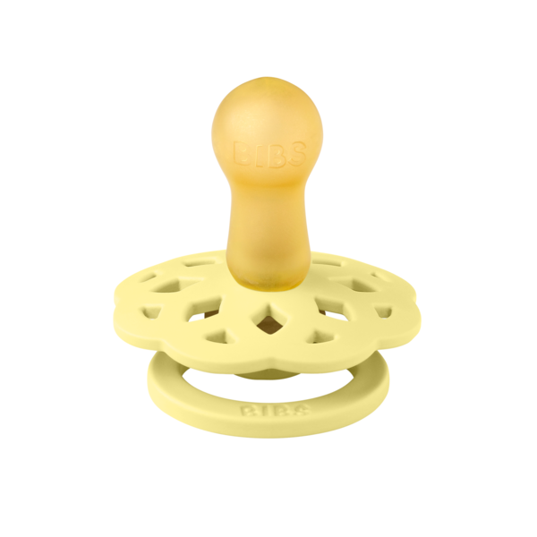 BIBS - Suzeta Boheme Latex, tetina rotunda, 6 luni +-Sunshine [2]