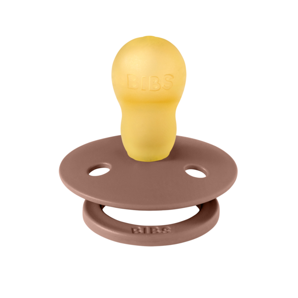 BIBS - Suzeta Colour Latex, tetina rotunda, 18 luni+-Woodchuck [2]