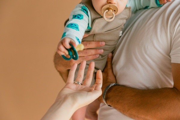 BIBS - Suzeta Colour Latex, tetina rotunda, 6+ luni, ambalaj premium-Sage [3]