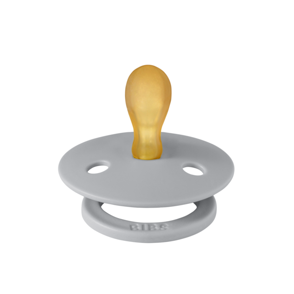 BIBS - Suzeta Colour Latex, tetina simetrica, 0 luni +-Cloud [2]