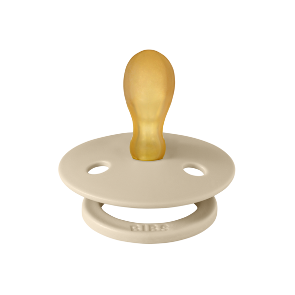 BIBS - Suzeta Colour Latex, tetina simetrica, 6 luni +-Vanilla [2]